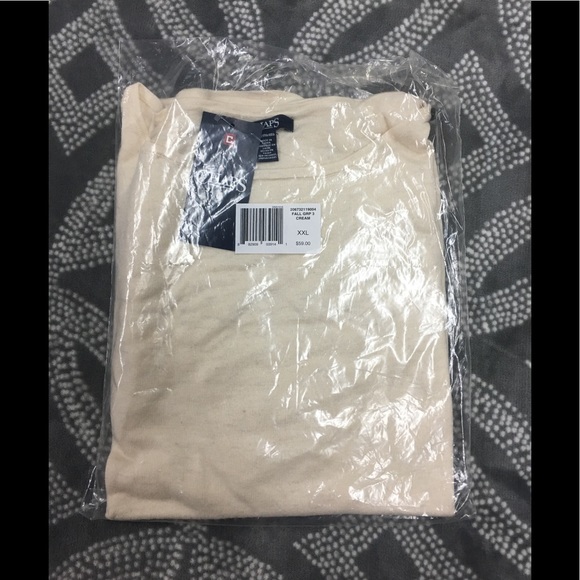 Women's Chaps Button-Shoulder Sweater XXL - Picture 5 of 6